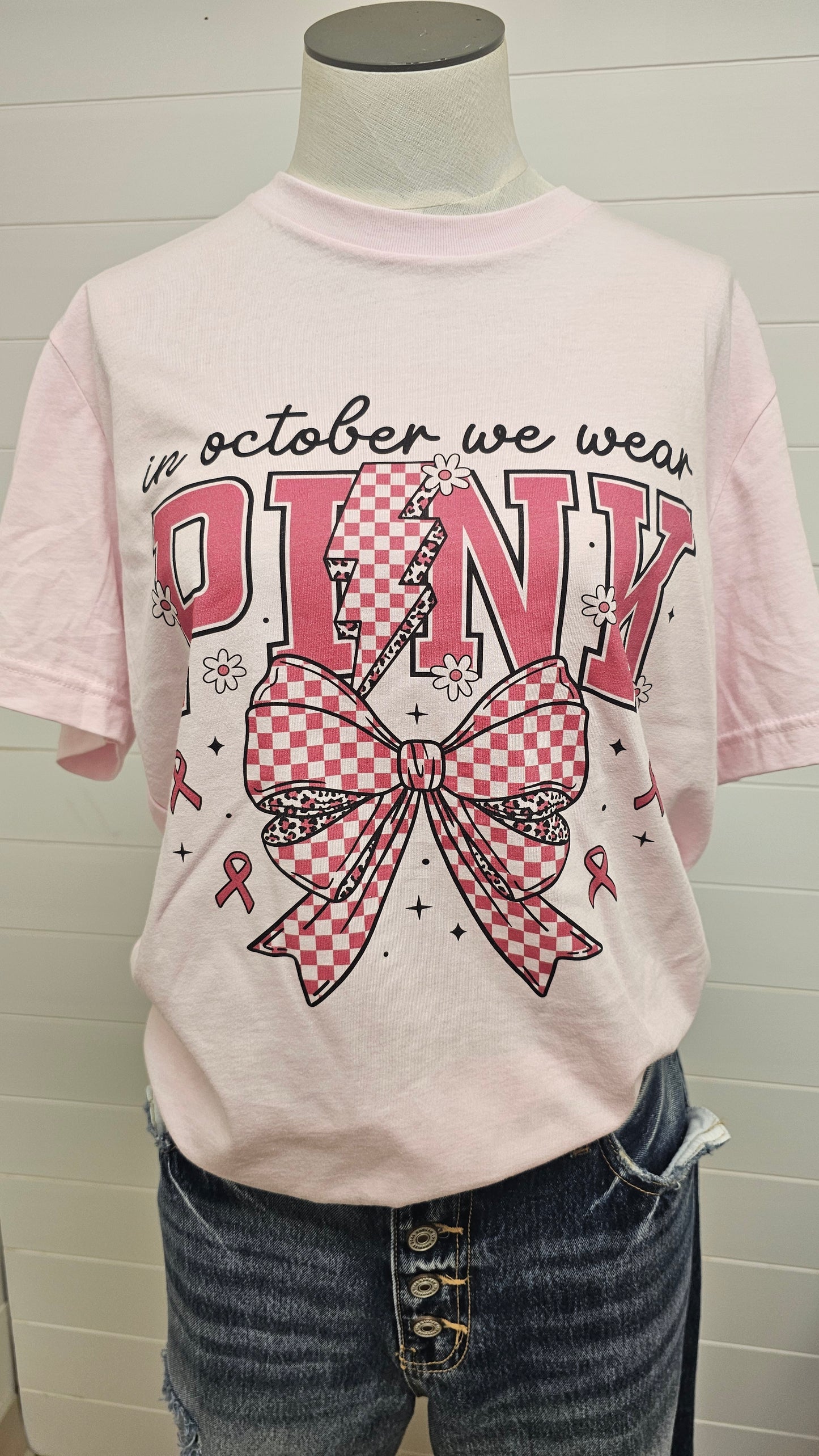 In October we wear.... Pink!