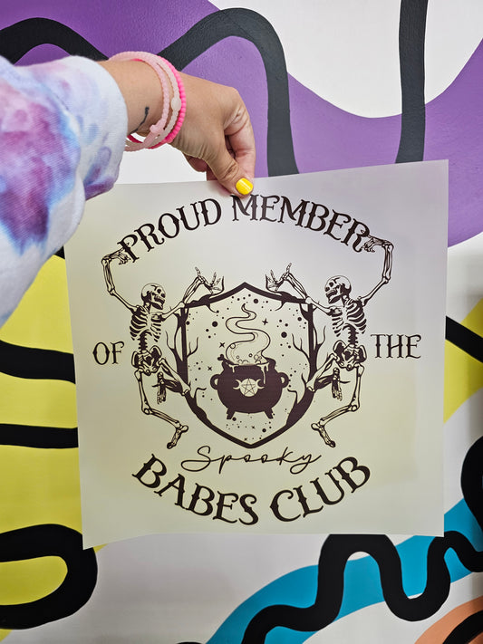 Proud Member of the Spooky Babes Club