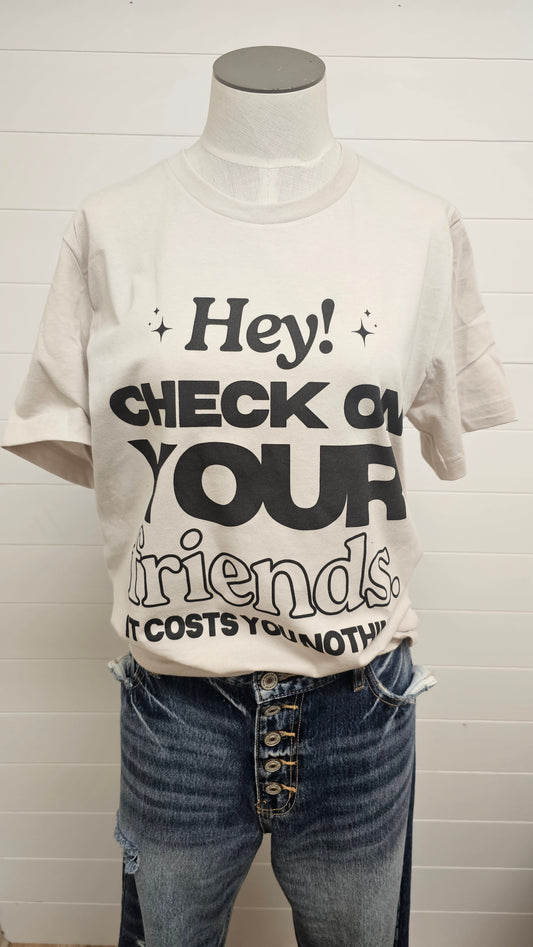 Check on Your Friends